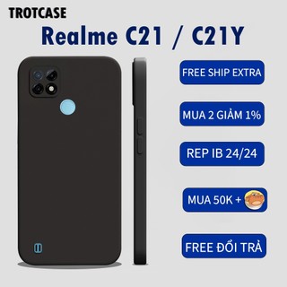 Ốp lưng realme c21 / realme c21y tpu cạnh vuông bảo vệ camera