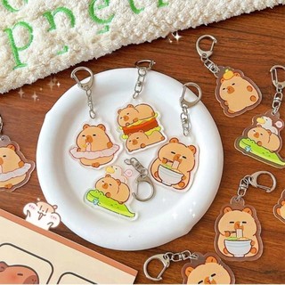 Móc khóa Capybara Kapibala dễ thương