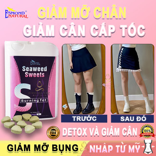 Viên uống giảm mỡ bụng esmondnatural giảm cân 7 day slim hỗ trợ cod viên uống giảm cân