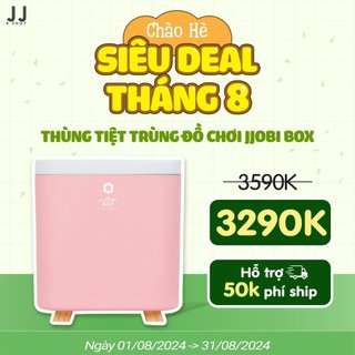 Thùng Tiệt Trùng UV Đồ Chơi, Đồ Dùng JJOBI BOX Cho Bé Nội Địa Hàn Quốc
