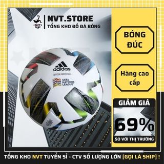 Quả bóng đá đúc size 5 mẫu cup C1 Ngoại Hạng La Liga, banh bóng đá Champions siêu bền da PU giá rẻ - NVT.store.vn
