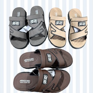 SanDal Nam Go_ Dép Quai Hậu_ Học Sinh_Công Sở_Giày Nam_Dép Tông_Cao Su Siêu Bền Giá Rẻ Đi Làm_Đi Mưa