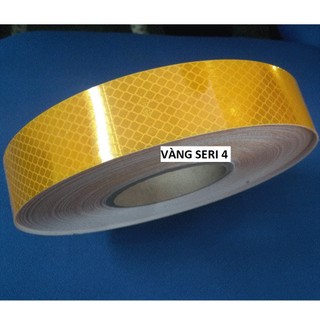 BĂNG KEO PHẢN QUANG KIM CƯƠNG VÀNG 3M HQ4081 DIAMOND GRADE DG3 REFLECTIVE SHEETING 30MMX1M