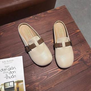   HÀNG SẴN   Đế mềm  Sục bệt đai ngang phong cách Ullzang trẻ trung đế cao su mềm chống trơn 