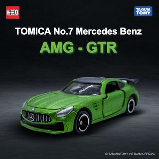 Xe mô hình Tomica No.07-8 Mercedes Benz AMG GTR 879602 Fullbox Chính Hãng Takara Tomy - Victoys