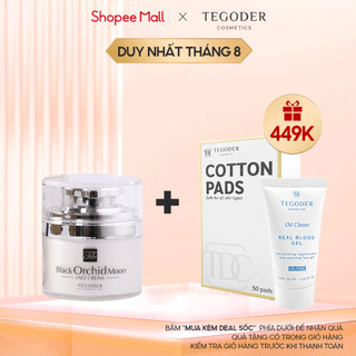 Sữa rửa mặt làm sạch và ngừa lão hoá chiết xuất Nguyệt Lan Đen Tegoder Black Orchid Moon face milk 200 ml mã 7107