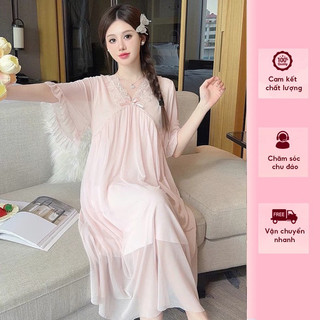 Đầm ngủ dễ thương phong cách công chúa