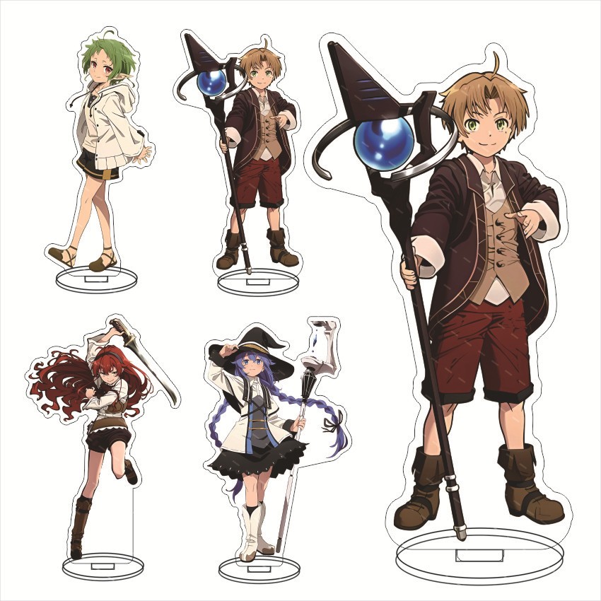 Giá Đỡ Mô Hình Nhân Vật Jason Mushoku Tensei: Jobless Reincarnation chất liệu acrylic trong suốt