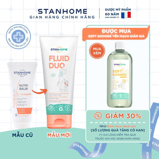 Kem Dưỡng Ẩm Da Mặt Và Cơ Thể STANHOME Fluid Duo Phục Hồi Da Khô Da Nhạy Cảm An Toàn Dịu Nhẹ 200ML