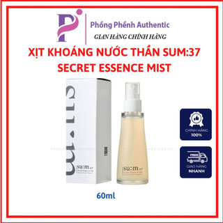 Xịt khoáng su:m 37 secret essence mist 60ml full box