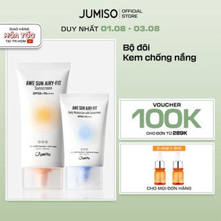 Set kem chống nắng Jumiso Awesun Duo SPF50 + / PA + + + + 50ml