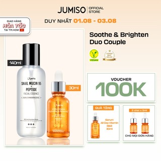 Bộ Đôi Soothe & Brighten Duo 140ml / 30ml - Dưỡng Ẩm và Dưỡng Trắng Hiệu Quả Glass Skin