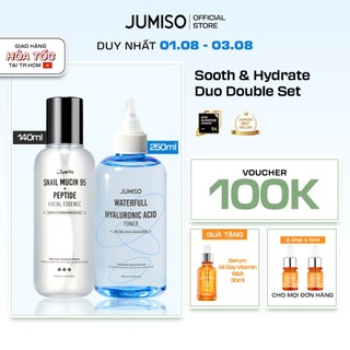 Bộ Đôi Sooth & Hydrate Duo 140ml / 250ml - Dưỡng Ẩm Sâu và Đa Tầng Glass Skin