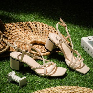 Giày Sandal Nữ Cao Gót 5cm Kiểu Quai Sợi Pixie H119