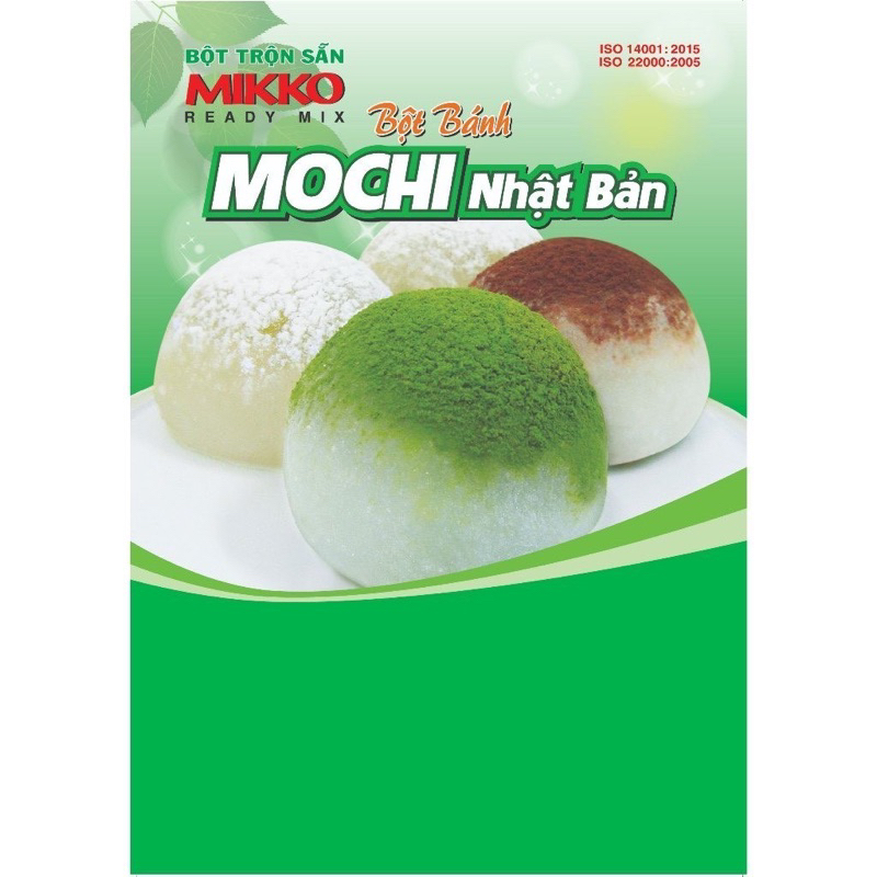 Bột trộn sẵn vỏ bánh Mochi Nhật Bản Mikko 1kg