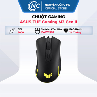 Chuột chơi game asus tuf gaming m3 gen ii - hàng chính hãng bh 2 năm