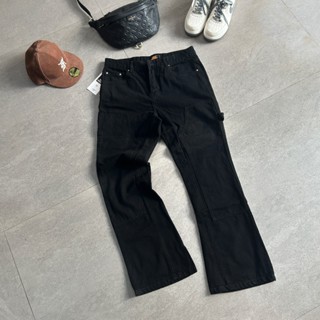 Quần Jean Double Knee Đen TR7HOUSE vải đẹp form mới