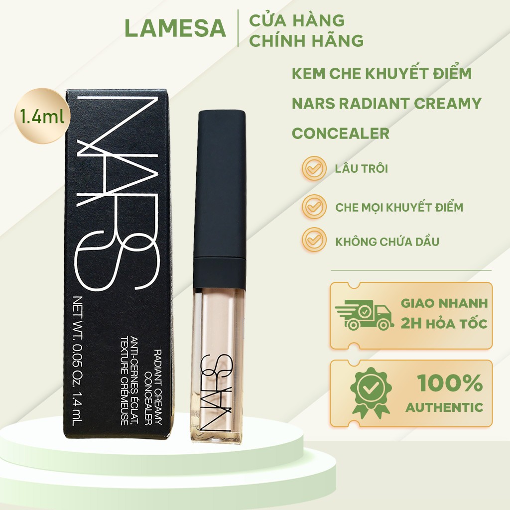 Kem che khuyết điểm NARS Radiant Creamy Concealer 1.4ml - LM176
