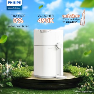 Máy lọc nước ro để bàn philips add6910, làm nóng nhanh 3s - không cần lắp đặt