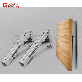 Bản lề gập thông minh, Giá Ke đỡ bàn gấp gọn treo tường, Pát ke chữ chịu lực 80kg