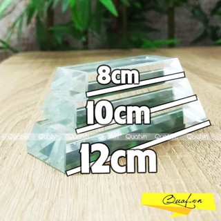Đế Pha Lê Trưng Bày Sản Phẩm Hình Chữ Nhật - Khối Đặc Nguyên Khối