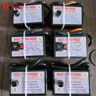 【🔥Giá Rẻ/HCM】Nhại còi 3 pro 8 bài, điện auto 12v, 24v, còi hơi, còi điện