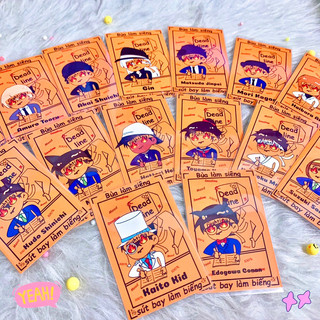Card Thám tử lừng danh Conan | Thẻ bài Anime Detective Conan | Card anime | Akai, Amuro, Shinichi, Heiji