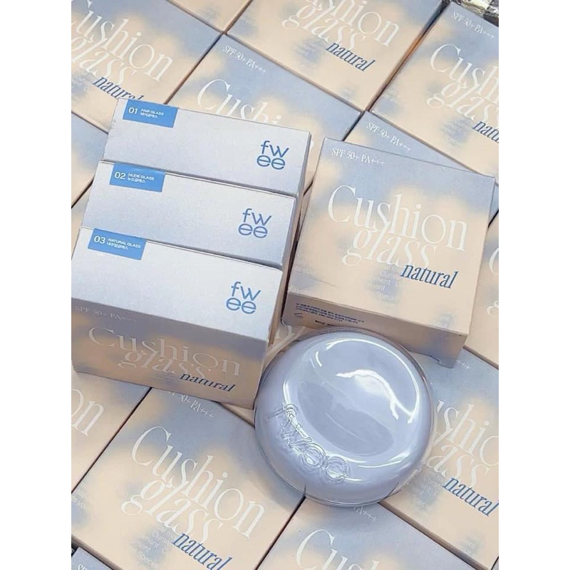 [CHÍNH HÃNG 100%] PHẤN NƯỚC CUSHION FWEE GLASS NATURAL SPF50+ PA+++