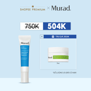 Gel chấm giảm mụn cấp tốc MURAD Rapid Relief Acne Spot Treatment 15ml