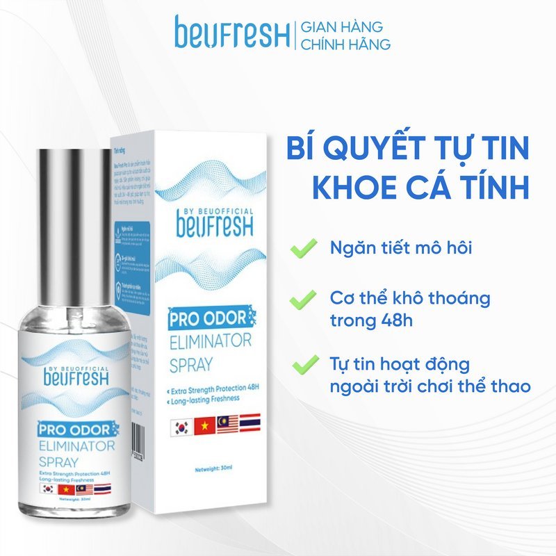 Hôi nách BEUFRESH.khử mùi hôi nách