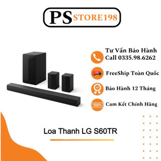 [ Freeship toàn quốc ] Loa thanh LG SN5R VÀ S60TR HÀNG MỚI 2024 chính hãng mới 100%