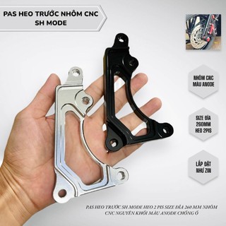 Pas heo trước Sh mode lắp phuộc zin - heo 2pis size đĩa 260mm nhôm cnc nguyên khối