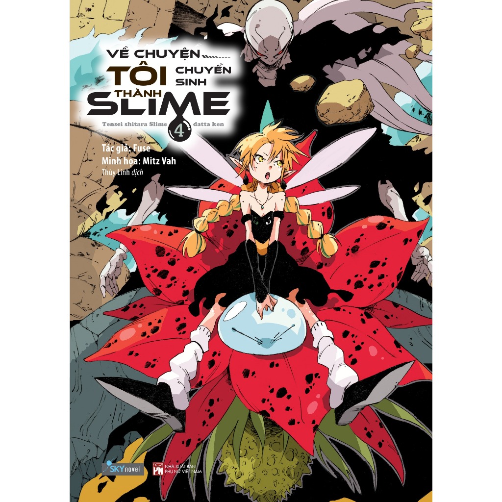 Sách Về chuyện tôi chuyển sinh thành Slime - Lẻ tập 1 2 3 4 - Light Novel