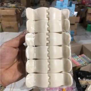 kẹp tóc càng cua cán tròn (combo 3 cái lẻ)