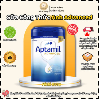 Sữa công thức aptamil advanced anh đủ số lọ 800g - michi baby mc662