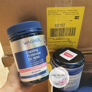 (Đủ bill) Tinh dầu hoa anh thảo Wagner Evening Primrose Oil 1000mg 200v