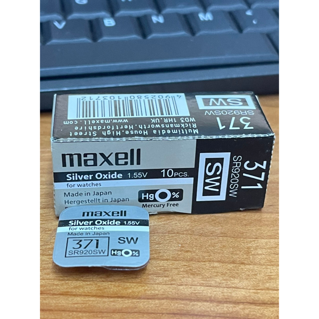Pin đồng hồ đeo tay Maxell 371 SR920SW - Pin Maxell 920 - 371 vỉ 1 viên