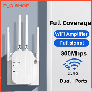 【🔥HCM】Kích sóng Wifi 4 râu tốc độ cao 300Mbs.Mở rộng vùng phủ sóng,cải thiện tốc độ mạng Wifi,Có cả phát Wifi từ dây Lan