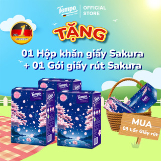 Khăn giấy rút cao cấp tempo - 4 lớp bền dai - thương hiệu đức