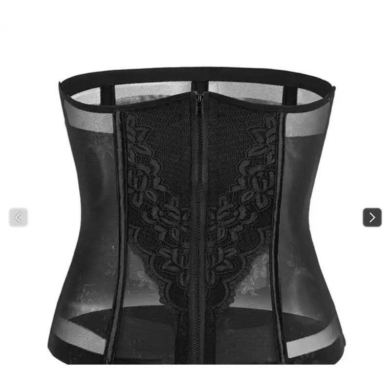 Đai latex, đai nịt bụng khóa kéo
