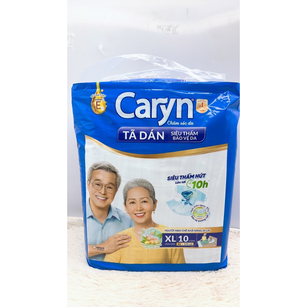 Tã dán người lớn Caryn XL 10 miếng