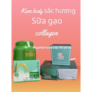 KEM BODY SĂC HƯƠNG HƯƠNG HOA SỮA GẠO 130G