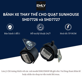 Bánh xe quạt điều hoà, hơi nước Sunhouse SHD7727/7726 Chính Hãng 100%