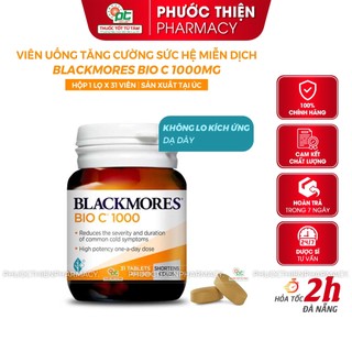 Viên Uống Bổ Sung Vitamin C Blackmores Bio C 1000mg lọ 31 Viên nhathuocphuocthien