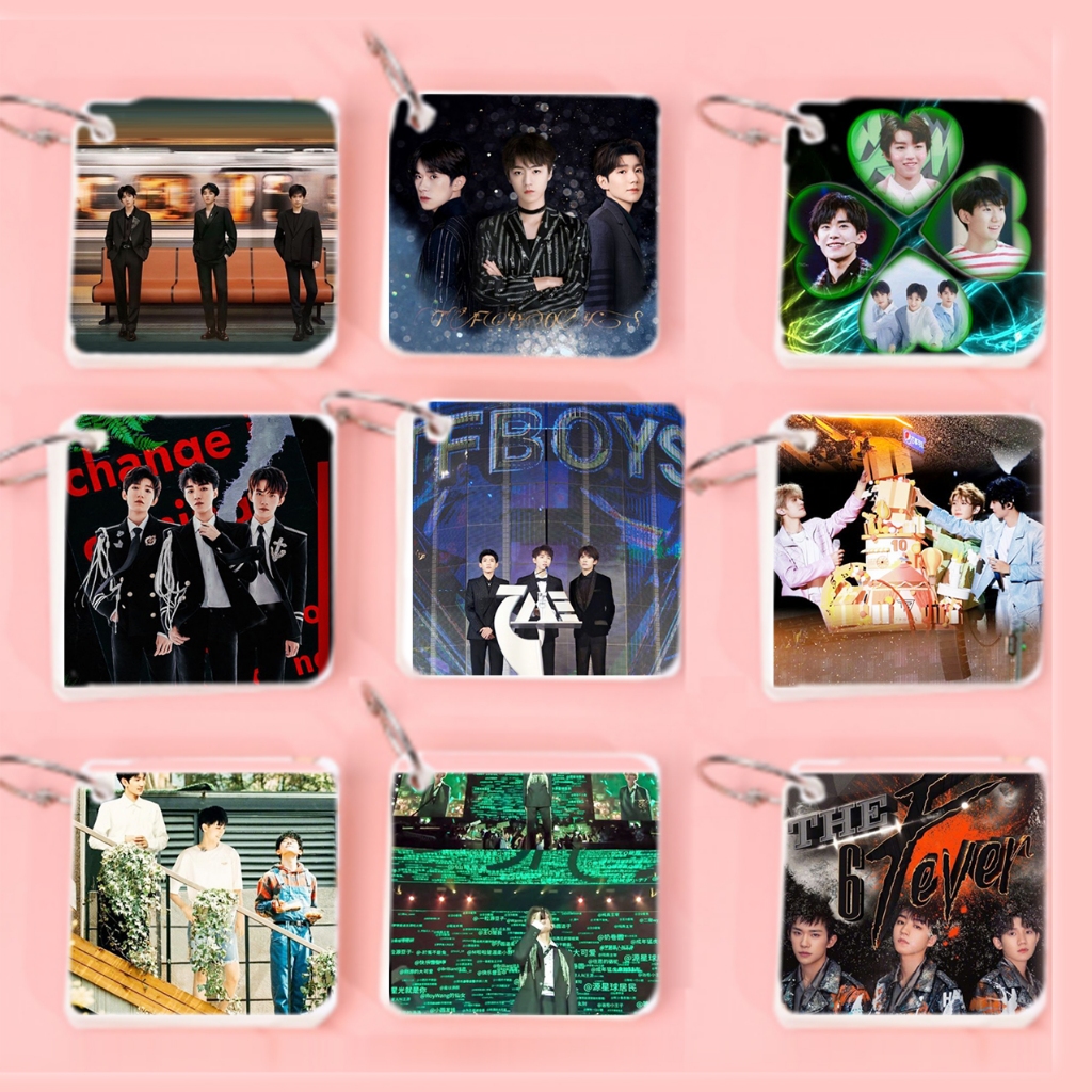 sổ note flashcard tfboys FCT38 hoa quả