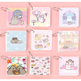 sổ note flashcard to in hình pusheen FCT10