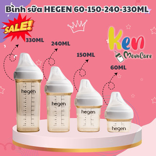 Bình sữa hegen chính hãng 60ml/ 150ml/240ml/330ml