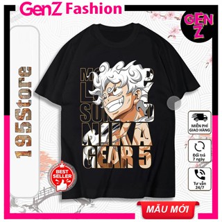 Áo One Piece, Áo Luffy Gear 5, Zoro, Sanji, Ace mẫu mới, chất thun co giãn 4 chiều thoáng mát | GEN Z STORE