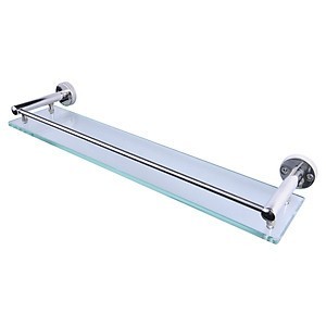 Kệ kính , kệ gương nhà tắm DG dày 10 mm có lan can