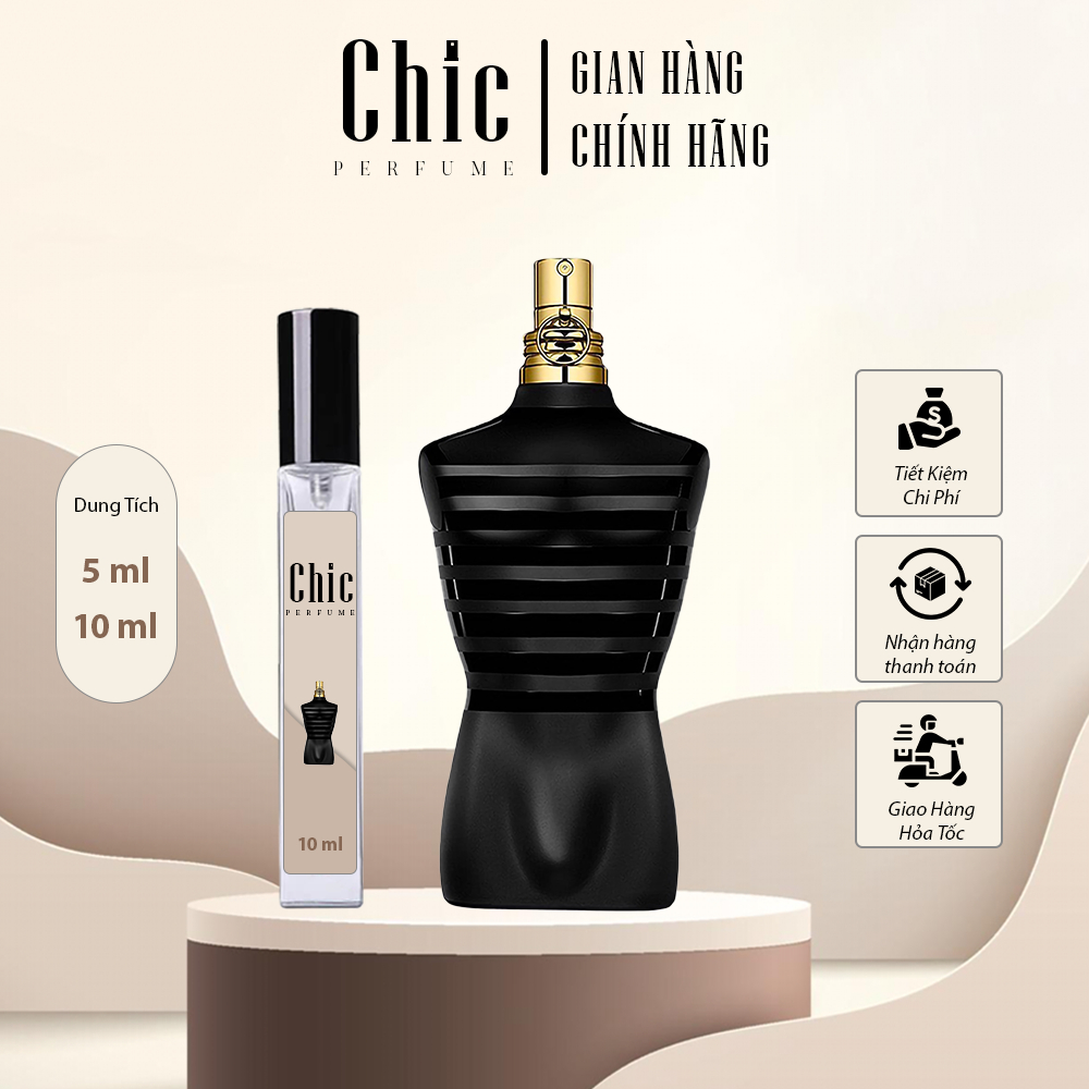 Nước Hoa Nam Chính Hãng Le Male Le Parfum CHIC PERFUME phong cách cuốn hút, thu hút